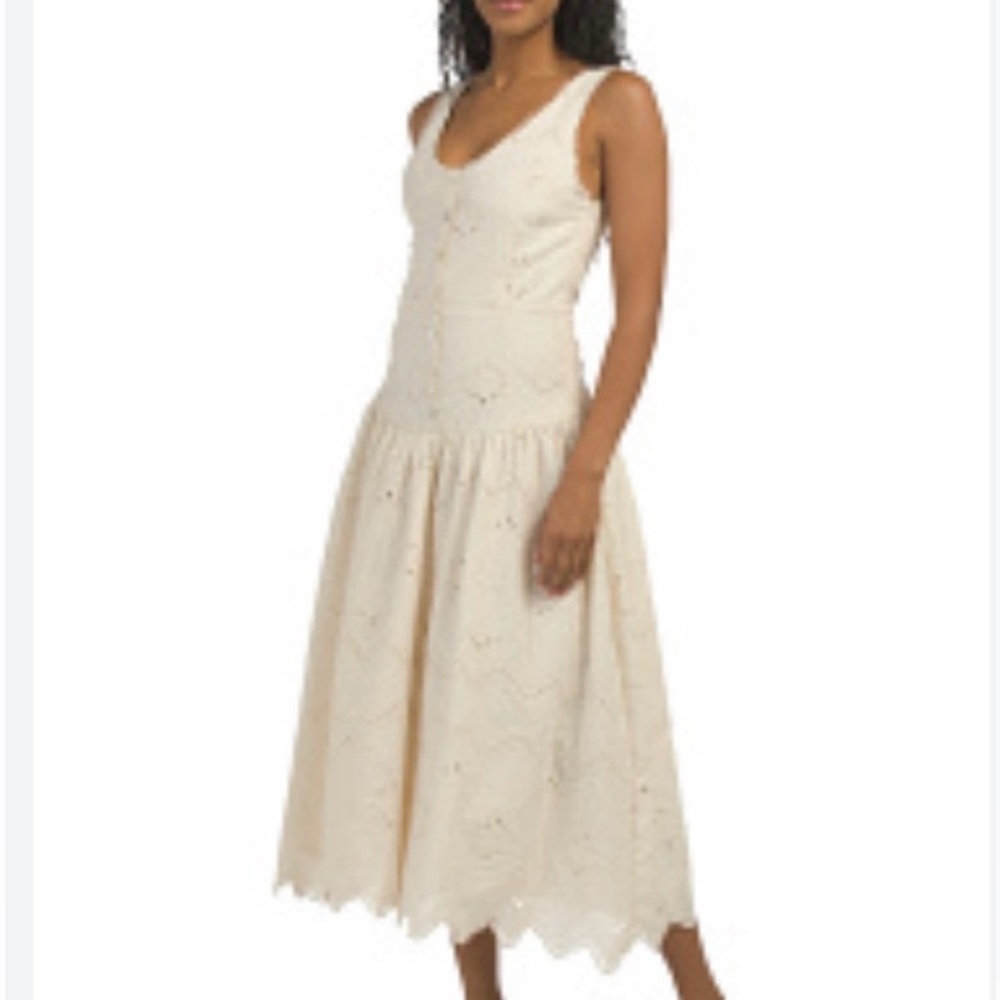 House of Harlow 1960 Embroidered Eyelet Dress | Size 6